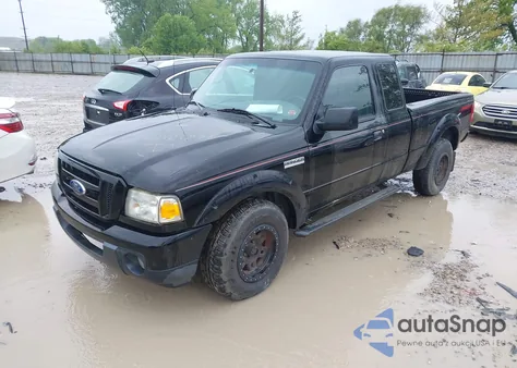2011 Ford Ranger Sport from USA, damaged, VIN 1FTKR1EE8BPB04948